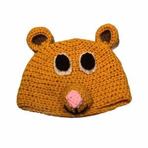 Hand crochet toddler hat